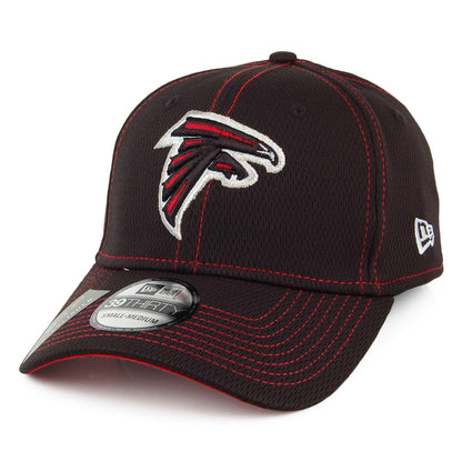 New Era 39THIRTY Atlanta Falcons Baseball Cap - NFL Onfield Road - Schwarz