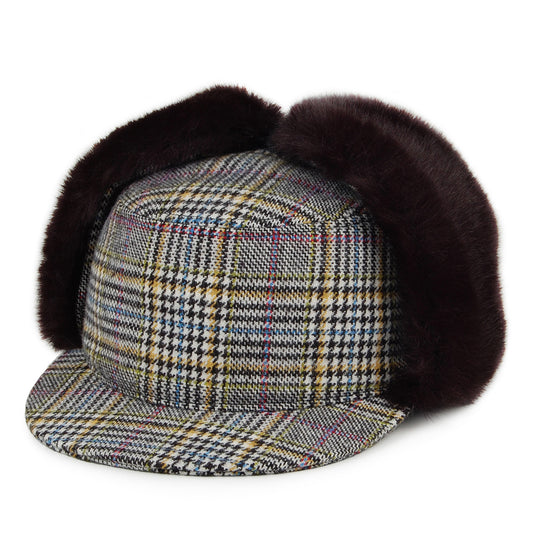 Crambes Krusk Feldmütze mit Ohrenklappen - Mehrfarbig