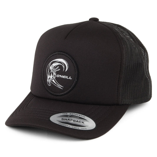 O'Neill Original Surfer Circle Logo Trucker Cap - Schwarz