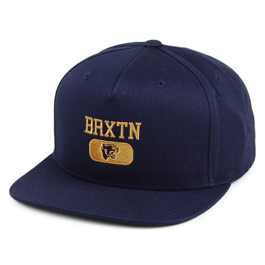 Brixton Forte VI MP Snapback Cap - Marineblau