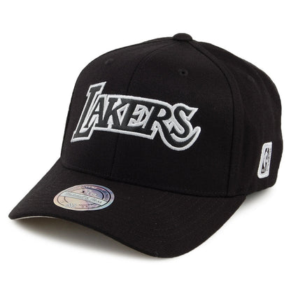 Mitchell & Ness L.A. Lakers Snapback Cap - Outline - Schwarz