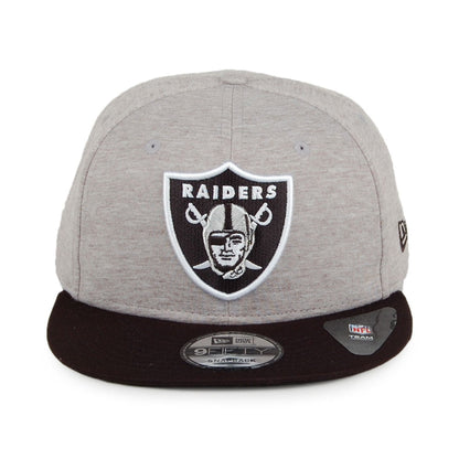 New Era 9FIFTY Oakland Raiders Snapback Cap - NFL Jersey Essential - Grau-Schwarz