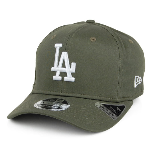 New Era 9FIFTY L.A. Dodgers Snapback Cap - MLB Tonal Stretch - Olivgrün