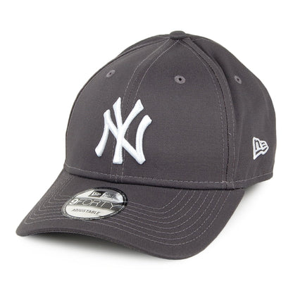 New Era 9FORTY New York Yankees Baseball Cap MLB League Essential - Graphitgrau