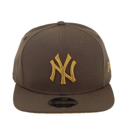 New Era 9FIFTY New York Yankees Snapback Cap - MLB Utility - Olivgrün-Gold