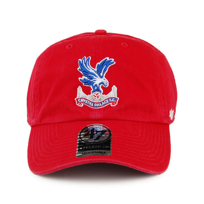 47 Brand Crystal Palace F.C. Baseball Cap - Clean Up - Rot
