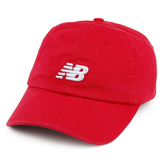 New Balance Classic NB Curved Brim Baseball Cap - Rot