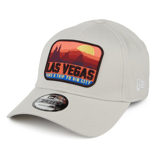 New Era 9FORTY Las Vegas Patch Baseball Cap - Steingrau