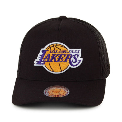 Mitchell & Ness L.A. Lakers Trucker Cap - Team Logo - Schwarz