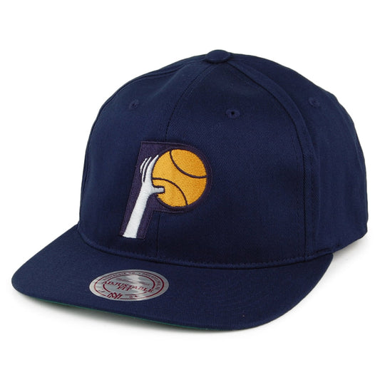 Mitchell & Ness Indiana Pacers Snapback Cap - Team Logo Deadstock - Marineblau