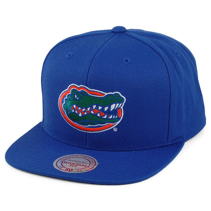 Mitchell & Ness Florida Gators Snapback Cap - Core Wool Solid - Blau