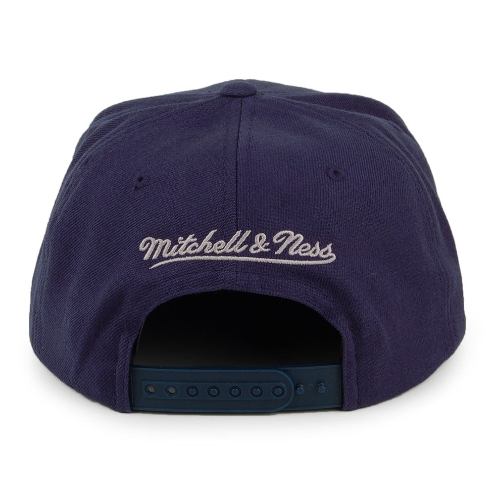 Mitchell & Ness Georgetown Hoyas Baseball Cap - Core Wool Solid - Marineblau