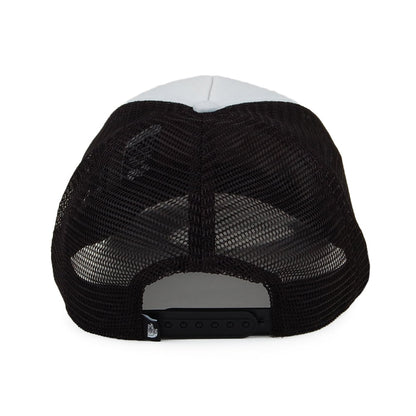 The North Face TNF Logo Deep Fit Trucker Cap - Pink-Weiß