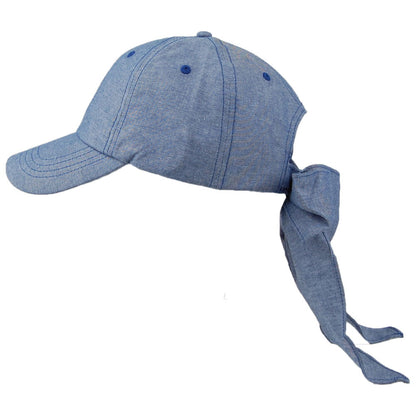 Betmar Astrid Bow Baseball Cap - Denim