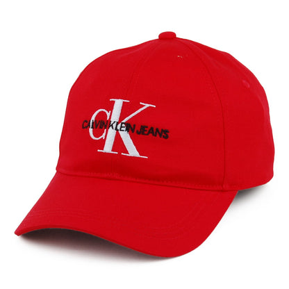 Calvin Klein Jeans Monogram Baseball Cap - Rot