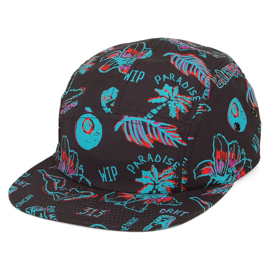 Carhartt WIP Paradise 5 Paneelen Cap - Schwarz-Multi