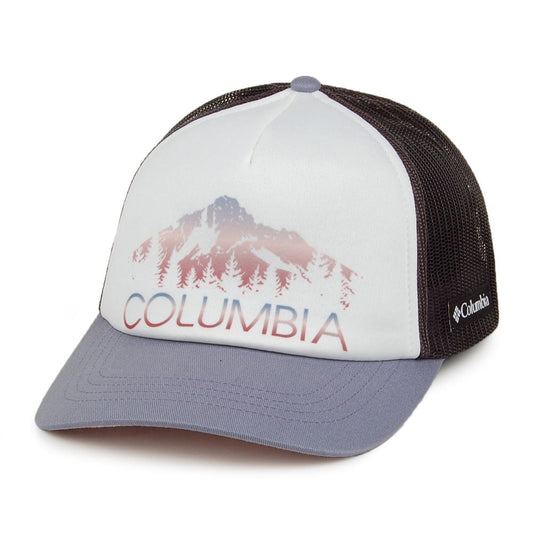 Columbia Damen Berg Trucker Cap - Grau-Weiß