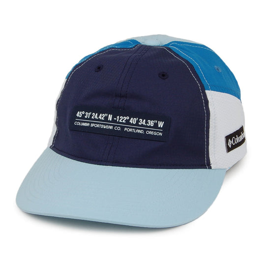 Columbia Farbblock Ripstop Baseball Cap - Blau-Multi
