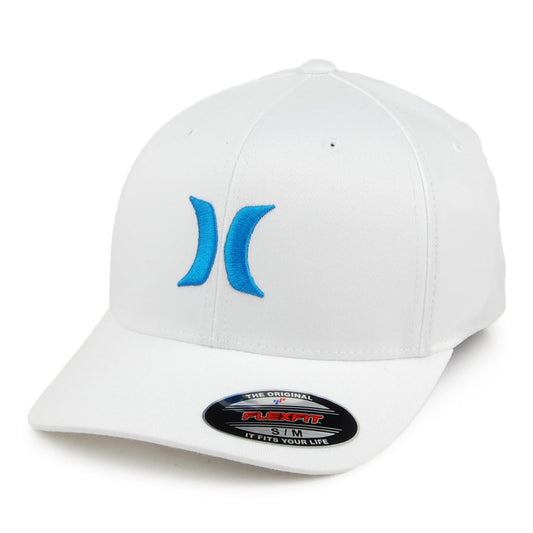 Hurley One & Only Flexfit Baseball Cap - Weiß-Blau