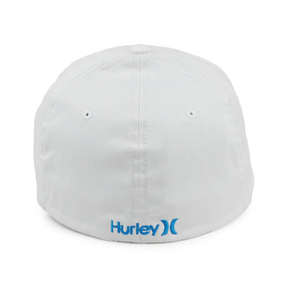 Hurley One & Only Flexfit Baseball Cap - Weiß-Blau