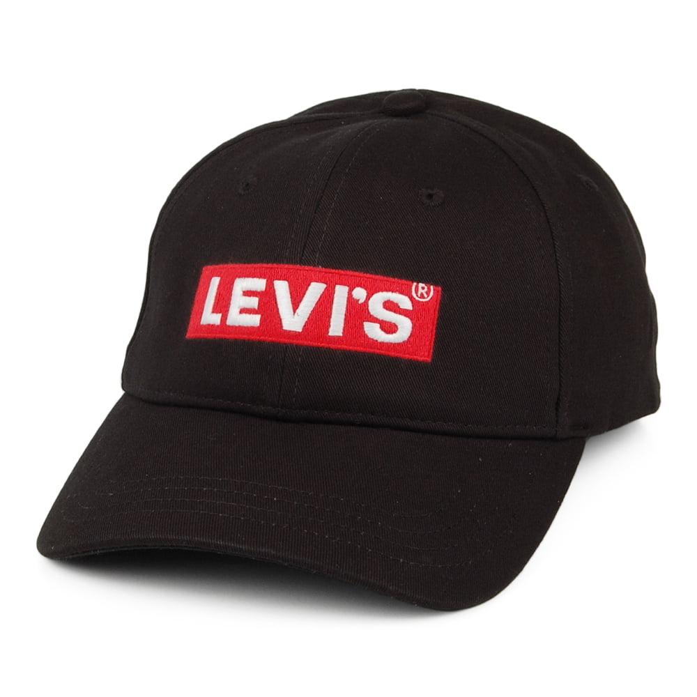Levi's Box Tab Baseball Cap - Schwarz