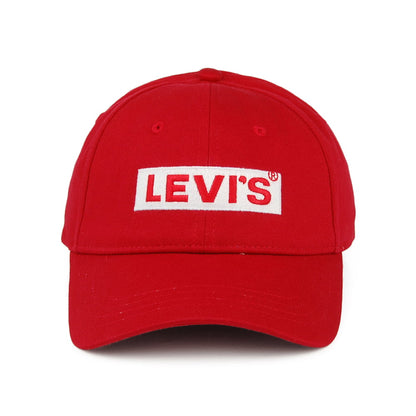 Levi's Box Tab Baseball Cap - Rot