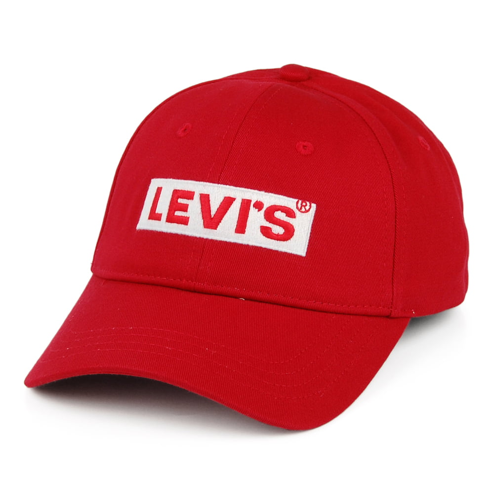 Levi's Box Tab Baseball Cap - Rot