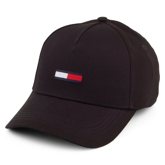 Tommy Hilfiger TJM Flag Baseball Cap - Schwarz