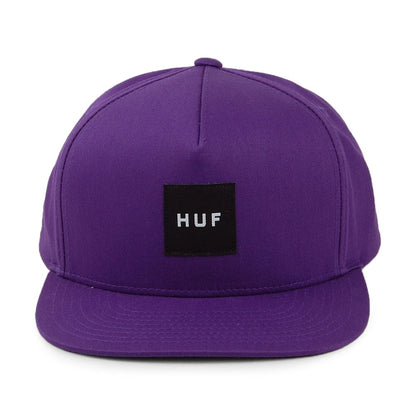 HUF Box Logo Snapback Cap - Lila