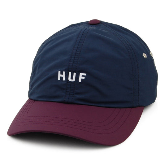 HUF Standard Contrast Curved Visor Baseball Cap - Marineblau