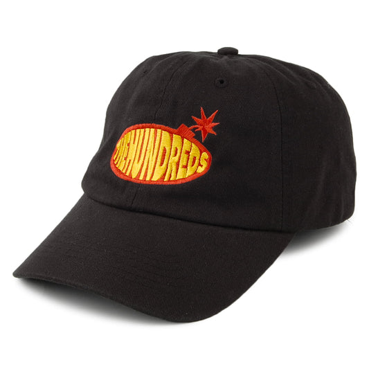 The Hundreds Stanley Dad Baseball Cap aus Baumwolle - Schwarz