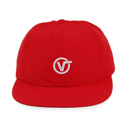 Vans Circle V Jockey Baseball Cap - Rot