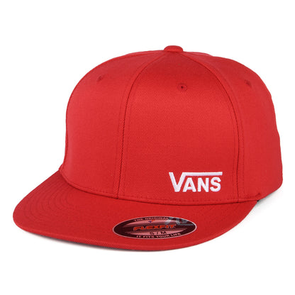 Vans Splitz Baseball Cap Flexfit - Rot