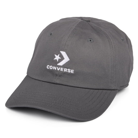 Converse Lock Up Baseball Cap aus Baumwolle - Anthrazit