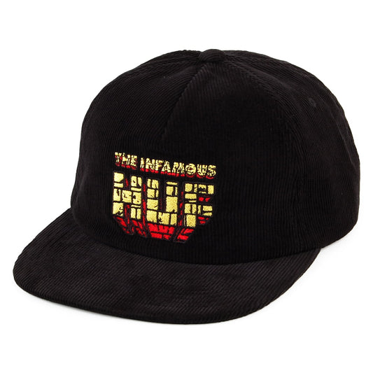 HUF Infamous Kord Snapback Cap - Schwarz