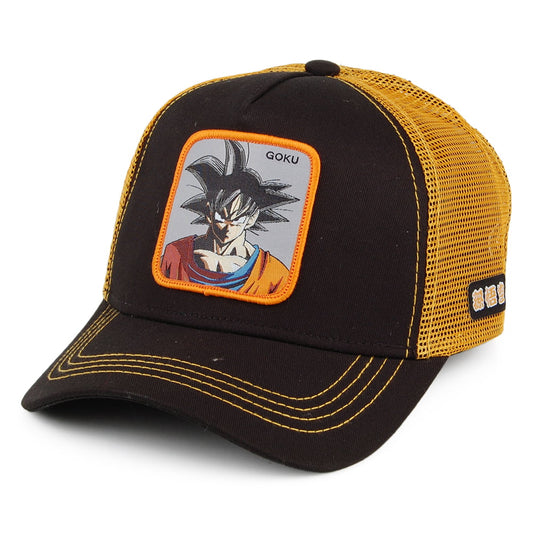 Capslab Dragon Ball Z Trucker Cap - Goku - Schwarz-Gelb