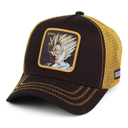 Capslab Dragon Ball Z Trucker Cap - Gohan - Schwarz-Gelb