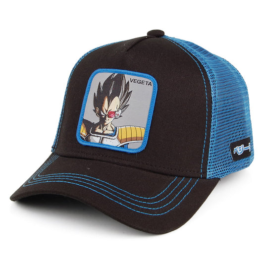 Capslab Dragon Ball Z Trucker Cap - Vegeta - Schwarz-Blau