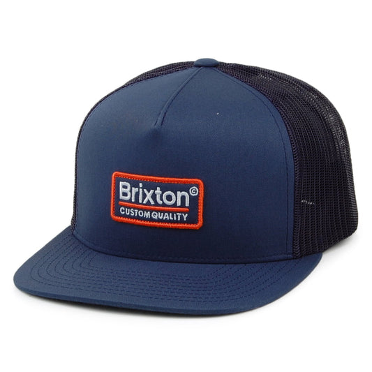 Brixton Palmer Mesh Trucker Cap - Blau