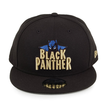 New Era 9FIFTY Black Panther Snapback Cap - Marvel - Schwarz