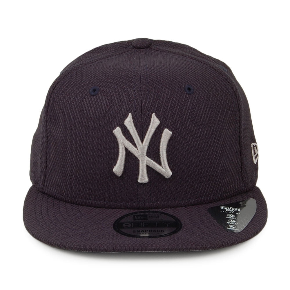 New Era 9FIFTY New York Yankees Snapback Cap MLB Diamond Era Essential - Dunkelblau-Grau