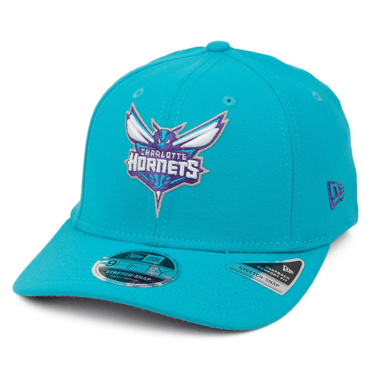New Era 9FIFTY Charlotte Hornets Snapback Cap - Stretch Snap - Petrol