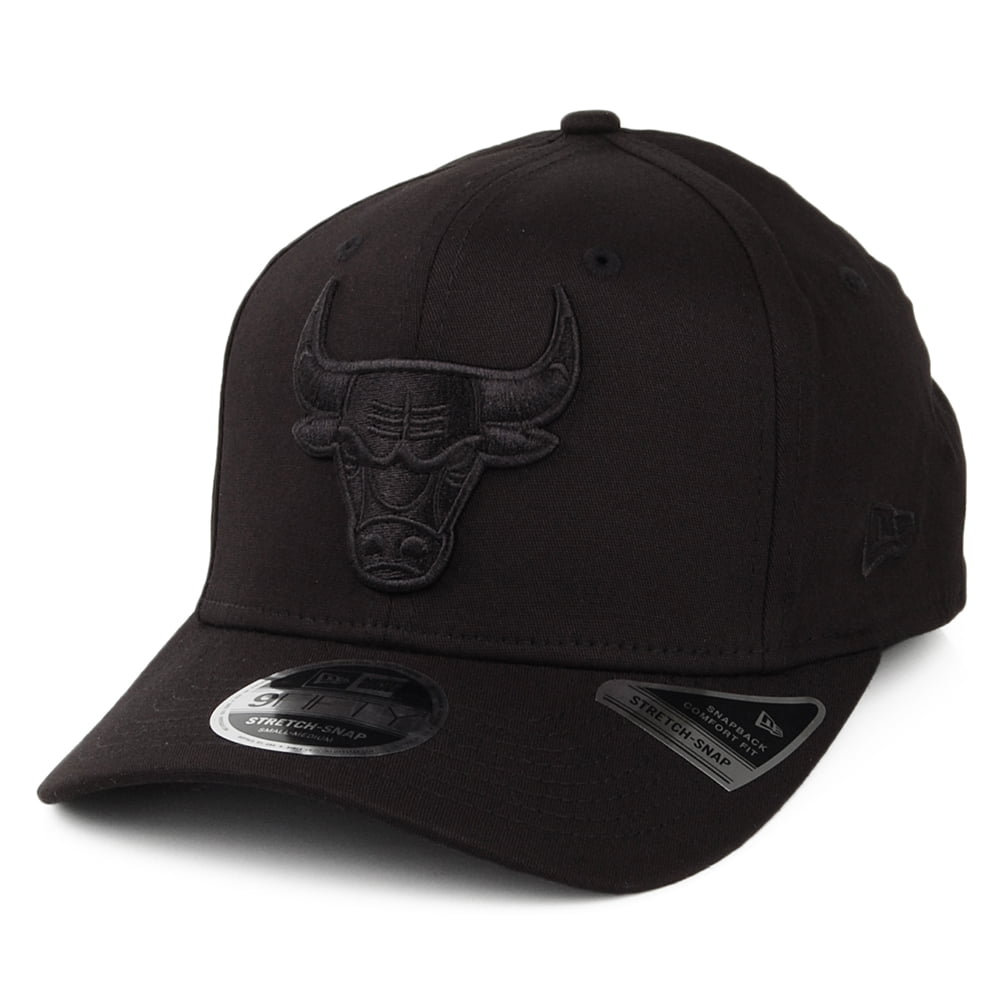 New Era 9FIFTY Chicago Bulls Snapback Cap NBA Tonal - Schwarz