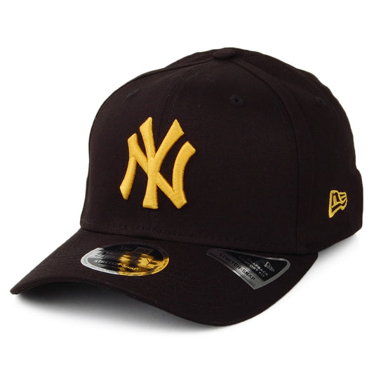 New Era 9FIFTY New York Yankees Snapback Cap MLB League Essential Stretch Snap - Schwarz-Gelb