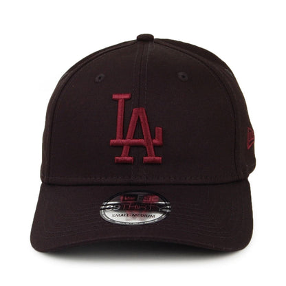 New Era 39THIRTY L.A. Dodgers Baseball Cap - MLB Essential - Schwarz-Rot
