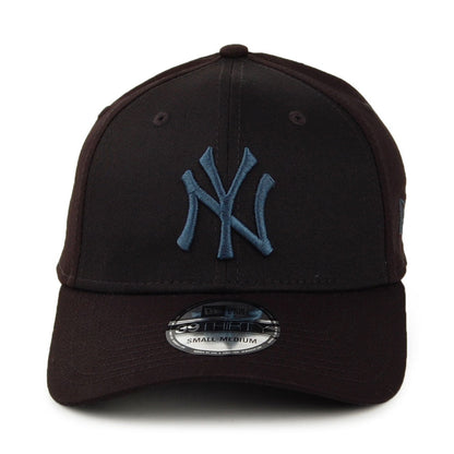 New Era 39THIRTY New York Yankees Baseball Cap - MLB Essential - Schwarz-Blau