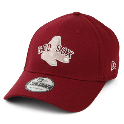 New Era 9FORTY Boston Red Sox Baseball Cap - Vintage MLB - Burgunderrot