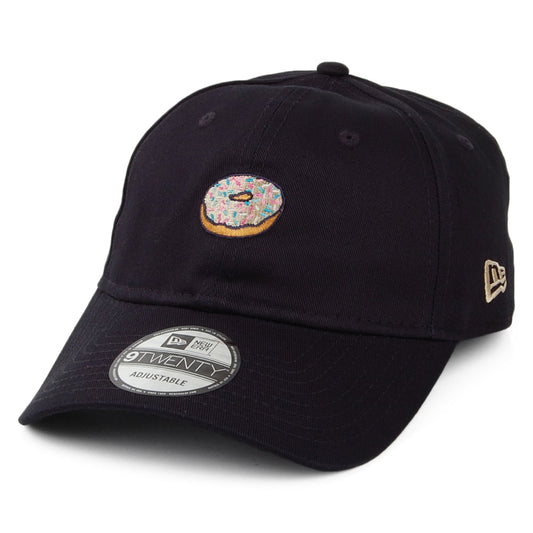 New Era 9TWENTY Doughnut Baseball Cap - Borough - Schwarz