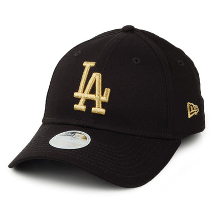 New Era 9FORTY L.A. Dodgers Baseball Cap MLB Metallic - Schwarz-Gold