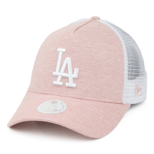 New Era Damen A-Frame L.A. Dodgers Trucker Cap MLB Jersey Essential - Hellrosa